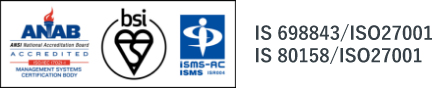 ISMS取得 IS 698843/ISO27001 IS 80158/ISO27001